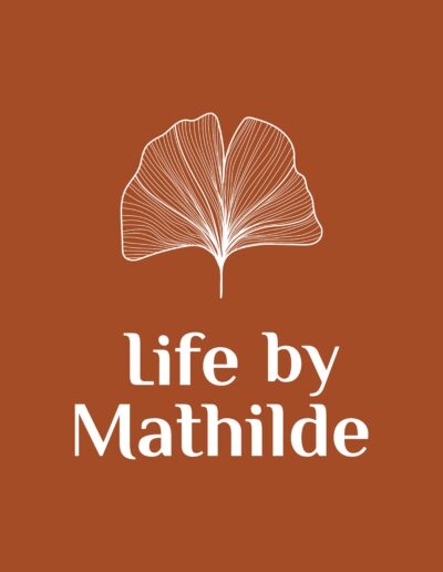 Life by Mathilde - Logo Red Variation