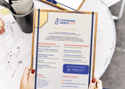 Stephanie Grace Studios - Mockup Menu