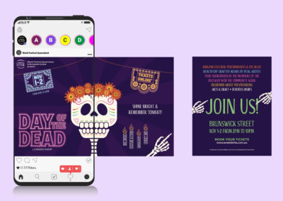 Day of the Dead Festival - Instagram Mockup