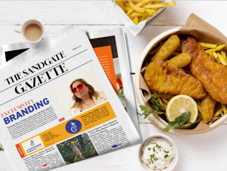 Stephanie Grace Studios - Mockup Newspaper