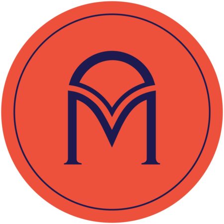 Audacity Management- Monogram Midnight on Orange